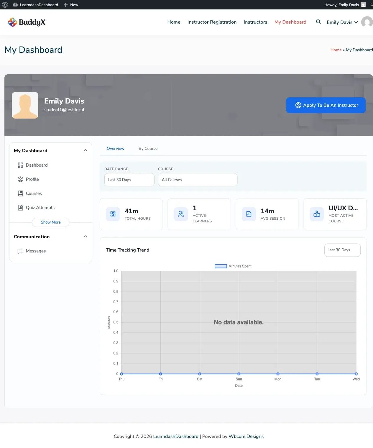 Student Time Tracking